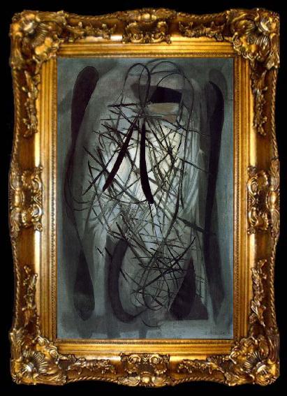 framed  Nicolas de Stael Figure, ta009-2